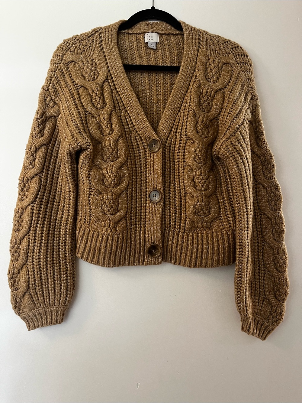 A New Day | Button Up Sweater
